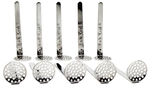 Metall Einhängesieb 15mm Steck Sieb 10er Pack-Unten
