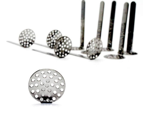 Metall Einhängesieb 18mm Steck Sieb 10er Pack mit Zipbeutel-Unten
