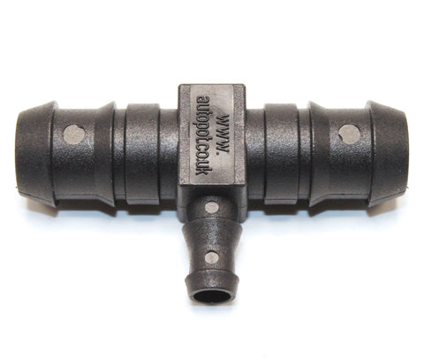 Autopot T-Stück 16mm auf 9mm Steckverbinder