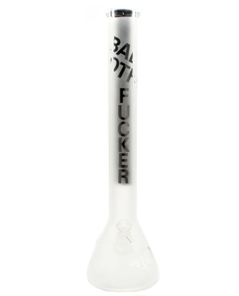 Glasbong Bad Motherfucker 50cm Hoch Sandblasted 9mm Wandstärke