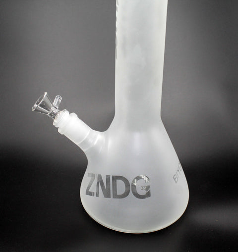 Glasbong Bad Motherfucker 50cm Hoch Sandblasted 9mm Wandstärke-Boden