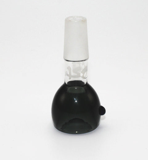 Glaskopf Boost Fumed Schwarz 14,5 mm Schliff-umgedreht