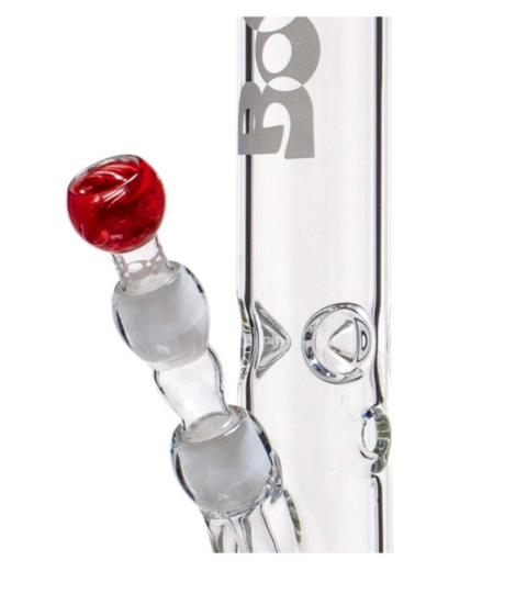 Boost Cane Glas Bong 38 cm Höhe mit Schliff NS19
