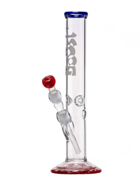 Boost Cane Glas Bong 38 cm Höhe mit Schliff NS19