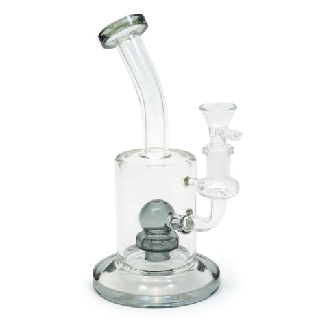 Glasbong Trommel Bubbler mit Ball Perkolator
