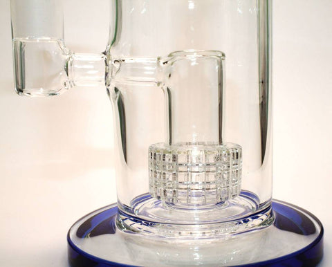 Glas Bubbler Bong mit Matrix Perkolator-Boden