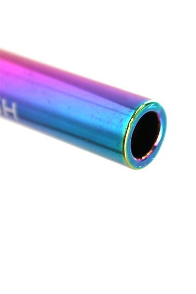 Metall Pur Pfeife Rainbow 95mm-Mundstück