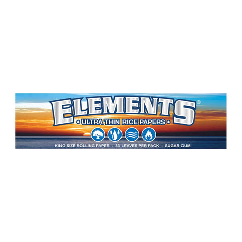 Elements Papers King Size Slim Ultra-thin-Rice-Einzeln