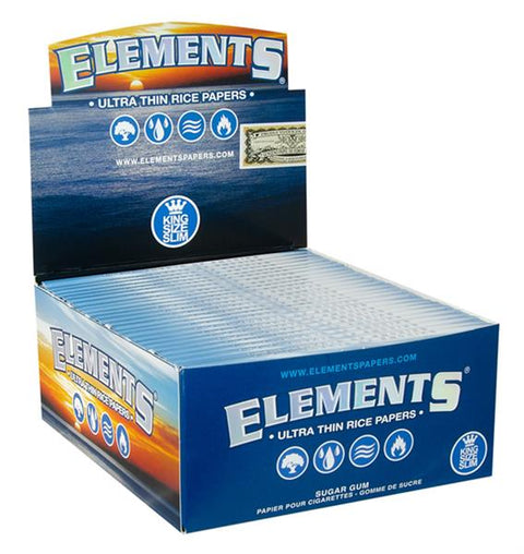 Elements Papers King Size Slim Ultra-thin-Rice-Box