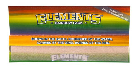 Elements Rainbow Papers King Size Slim 110mm-Offen