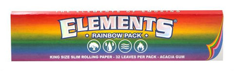 Elements Rainbow Papers King Size Slim 110mm-Einzeln