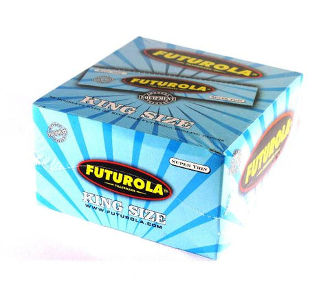 Futurola Papers Blau Wide 109x54mm gebleicht