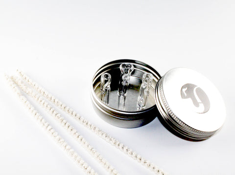 Glastips 3er Set Eindrehfilter 7mm Klar handgearbeitet von Smokerama-Oben