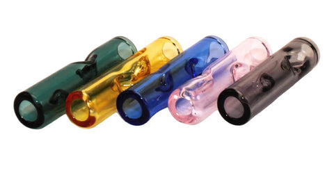 Glastips Farbig 8mm Rund Set 5er Pack handgefertigt
