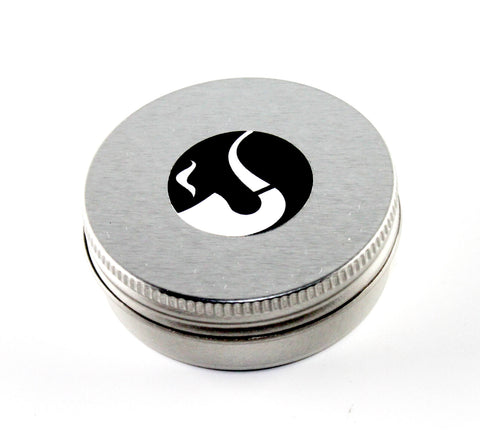 Smokerama Glastips 2er Set Eindrehfilter 7mm Klar mit 2 Kerben handgearbeitet-Dose