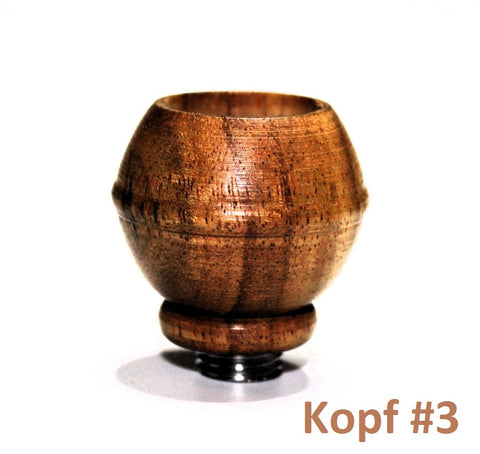 Holz Pfeifen Schraubkopf Hell verschiedene Ausführungen-3