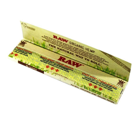RAW Blättchen Organic Hemp KS Slim 50er Big Box-Einzeln