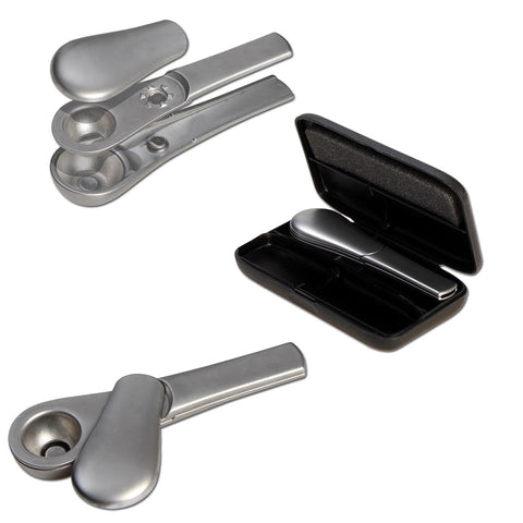 Jopi Magnet Pur Pfeife Metall Titanmit-Case