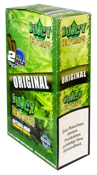 Juicy Hemp Wraps Original Blunts 2er Packung