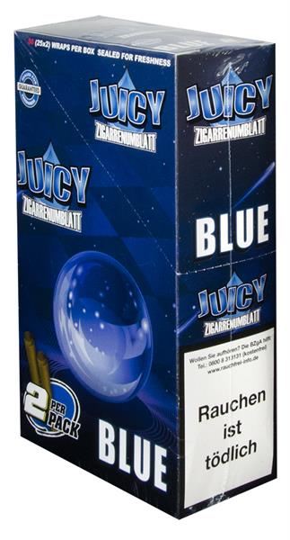 Juicy Jays Blunts Blue Zigarrenumblätter 2er Pack
