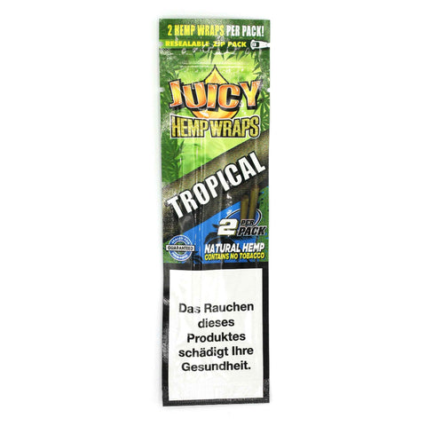 Juicy Jays Hemp-Wraps 2er Pack verschiedene Sorten-Tropical