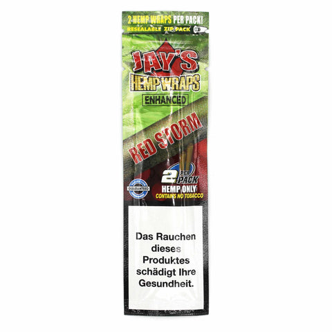 Juicy Jays Hemp-Wraps 2er Pack verschiedene Sorten-Red-Storm