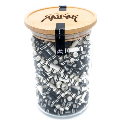 Kailar Aktivkohlefilter 5,9mm Slim Cellulose Black&White alle Mengen-500
