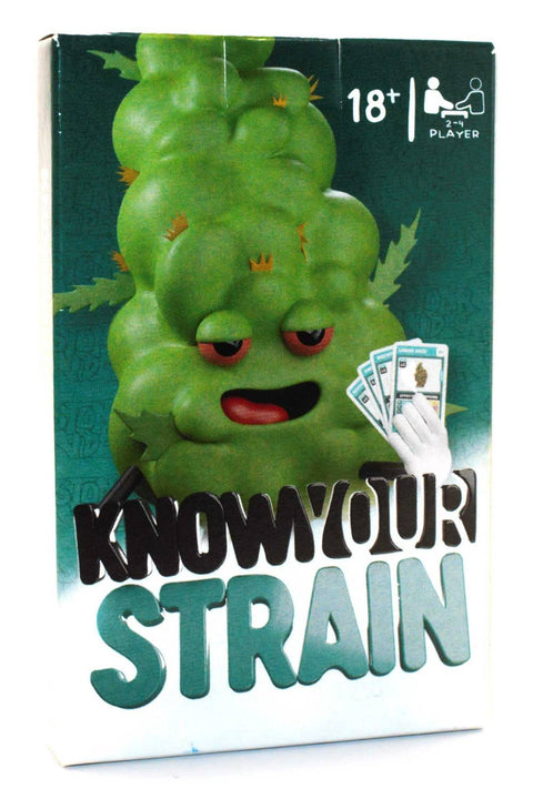 SVibes Know your Strain Kartenspiel-Front