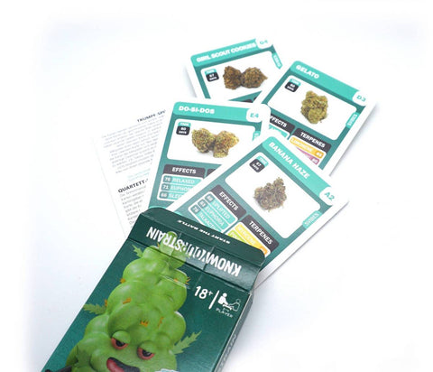 SVibes Know your Strain Kartenspiel-Offen