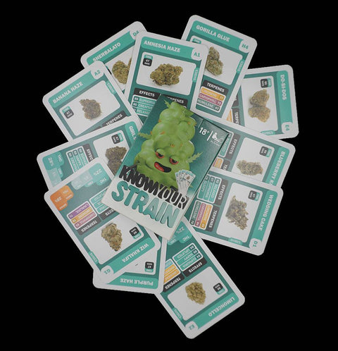SVibes Know your Strain Kartenspiel-Ausgepackt