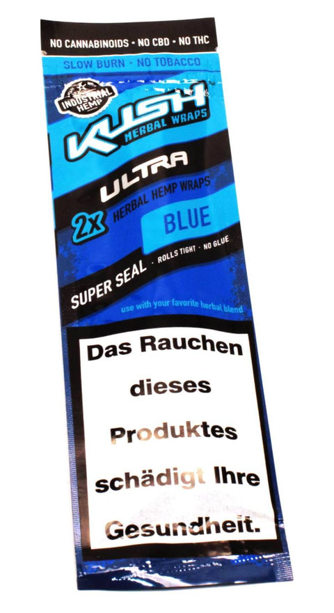 Kush Herbal Wraps 2er Pack verschiedene Sorten-Blau
