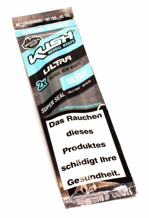 Kush Herbal Wraps 2er Pack verschiedene Sorten-Silver