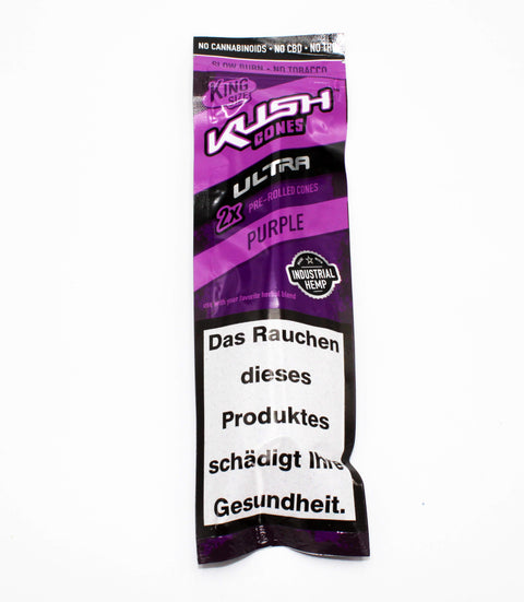 Kush Cones Wraps Ultra Purple 2er Packung-Geschlossen