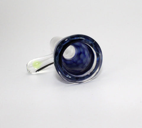 Monkey Glass Luminous Bell Glaskopf 14,5mm Schliff mit Haltegriff-Liegend
