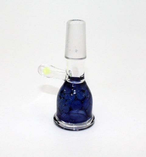 Monkey Glass Luminous Bell Glaskopf 14,5mm Schliff mit Haltegriff-Umgedreht