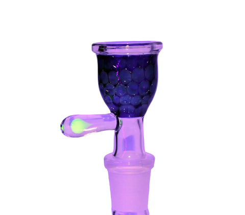 Monkey Glass Luminous Bell Glaskopf 14,5mm Schliff mit Haltegriff