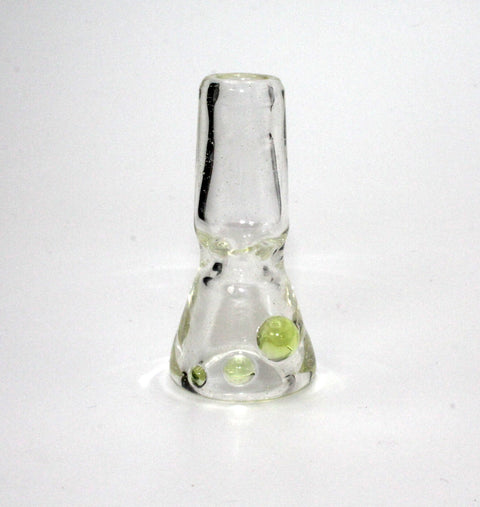 Monkey Glass Luminous Marble Glaskopf 18,8mm Fully Worked-Umgedreht