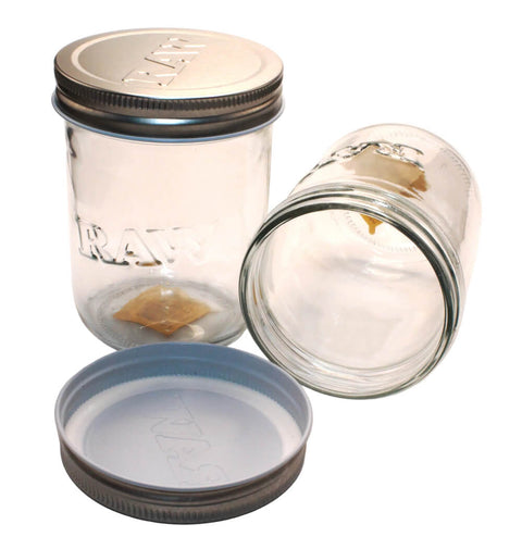 RAW Einmachglas 475ml Mason Glass Jar 16oz