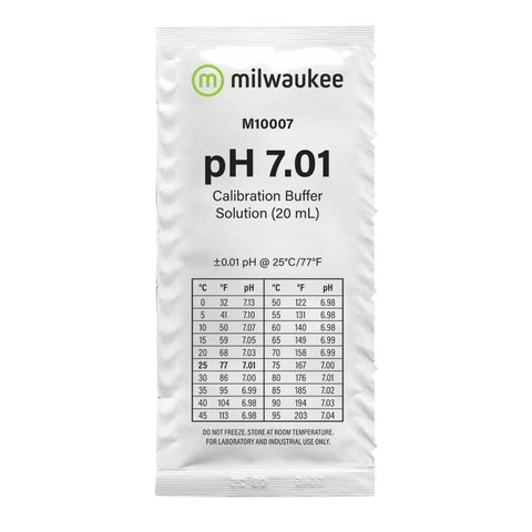 Milwaukee pH 7.01 Kalibrier-Flüssigkeit 20ml Beutel