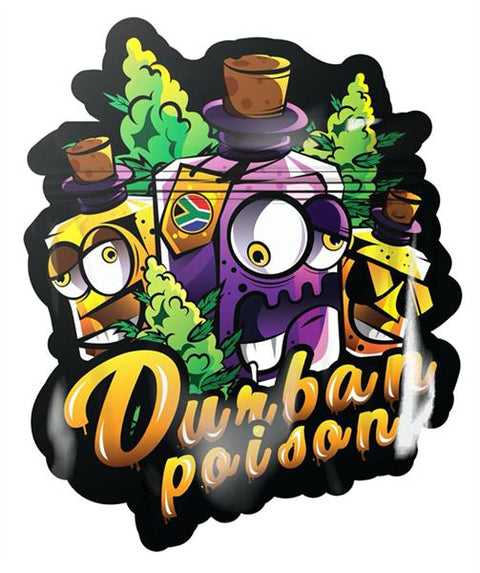 Mylar Bag Zip-Beutel Geruchsstopp verschiedene Sorten-Durban-Poison