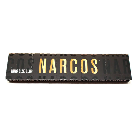 Narcos King Size Slim Rolling Papers braun