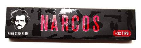 Narcos Blättchen King Size + Tips Limited Editon-Einzeln