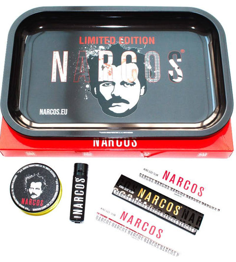 Narcos Smoker Geschenkset Black Edition Large