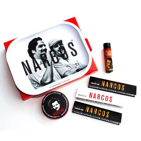 Narcos Raucher Geschenkset White Edition