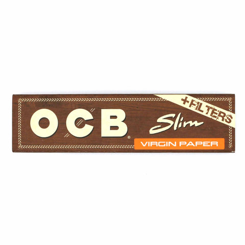 OCB Papers Virgin King Size Slim + Filtertips ungebleicht
