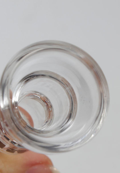 Black Leaf Oil Carb Cap Dabber Glas 130mm-Innen