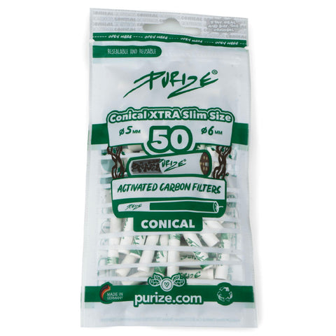 Purize konische Aktivkohlefilter 50er Pack