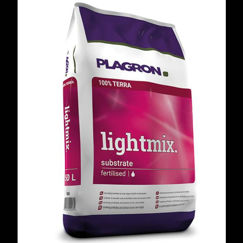 Plagron Erde Lightmix 50 Liter fertilised-Geschlossen