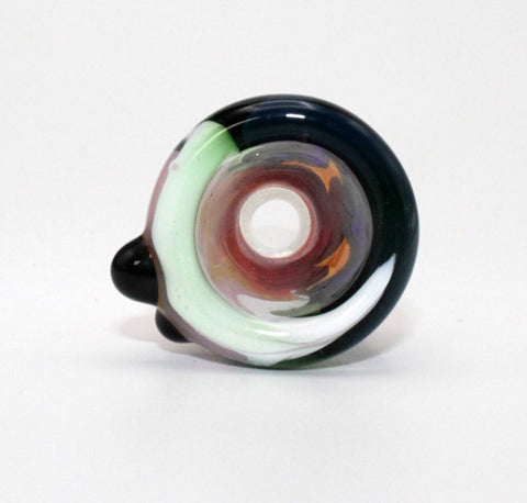 Monkey Glass Pull-Over Glaskopf 14,5 mm handgearbeitet-Liegend