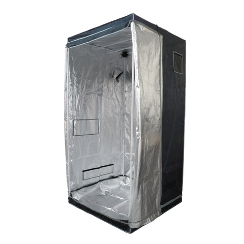 Pure-Tent V2 Growbox 100x100x200 cm-schräg